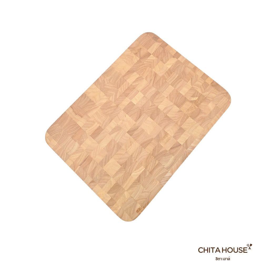 เขียงไม้เอนเกรนไม้ยางพารา CHITA HOUSE G-0890 30X40 ซม._0
